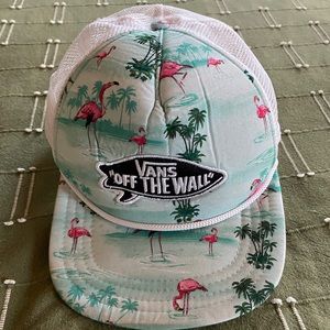 Vans Flamingo Printed Trucker Hat